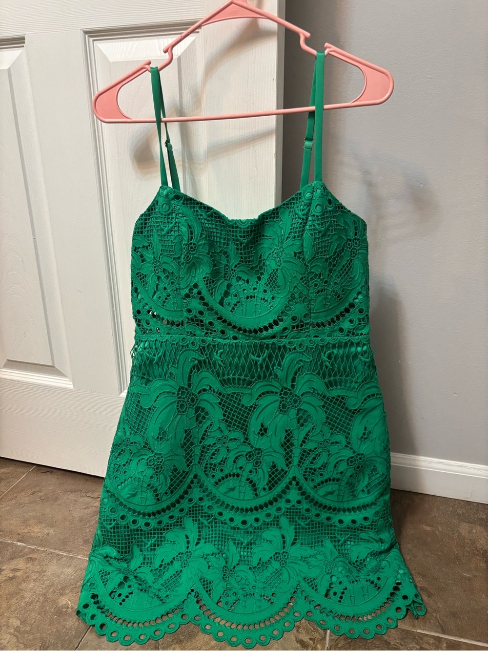 Lilly Pulitzer Emerald Green Dress with Gold Hardware